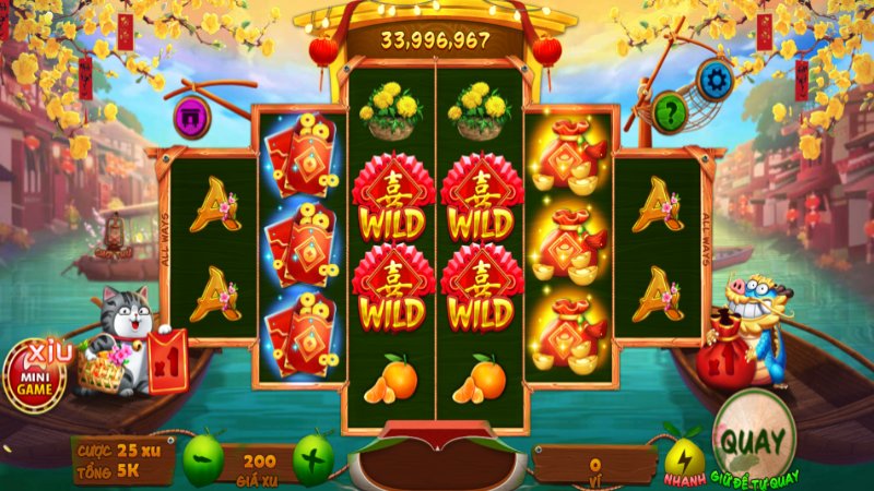 Nổ Hũ Sắc Xuân Chợ Tết