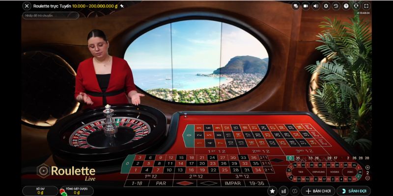 Dealer quay bánh xe để xác định kết quả 